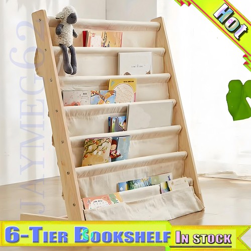 Tier kids wooden fabric - 7-tier,