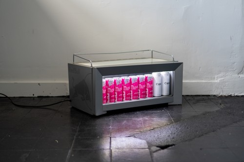 Red bull mini fridge bar - mini, back