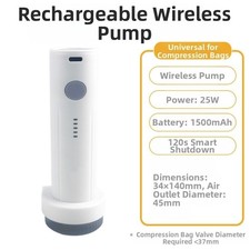 Low Noise Electric Vacuum Pump Portable Vacuum Bag Suction Pump  Travel