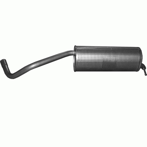 Exhaust rear silencer for - rear,
