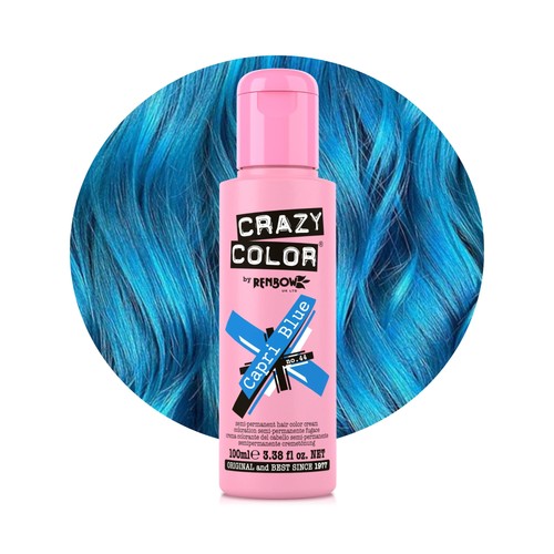 Crazy color capri blue - capri, semi