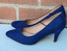 Ladies blue faux - blue,