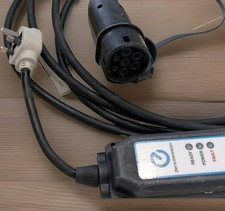 GENUINE NISSAN CHARGING CABLE LEAF ARIYA TYPE 2 UK 3 PIN PLUG HOME CHARGER 