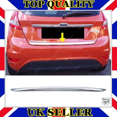 Chrome rear trunk lower trim - chrome,