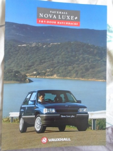 Vauxhall nova luxe 5 - vauxhall,