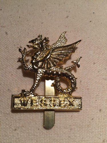Wessex cap badge - by, guant