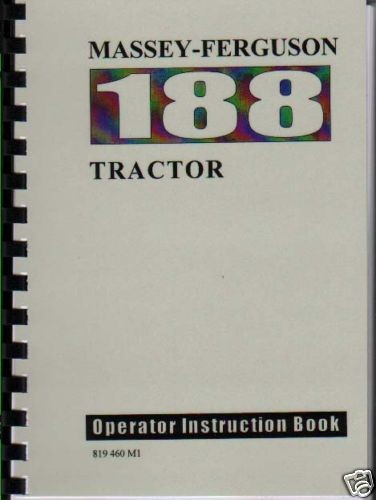 Massey ferguson 188 tractor - ferguson, "188"