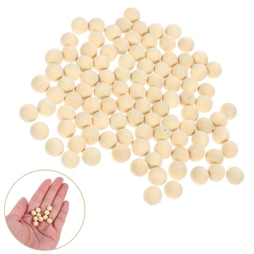 100 pcs round wooden for - pcs,
