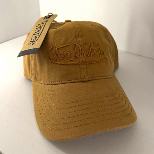 Von dutch tan cotton - tan, canvas