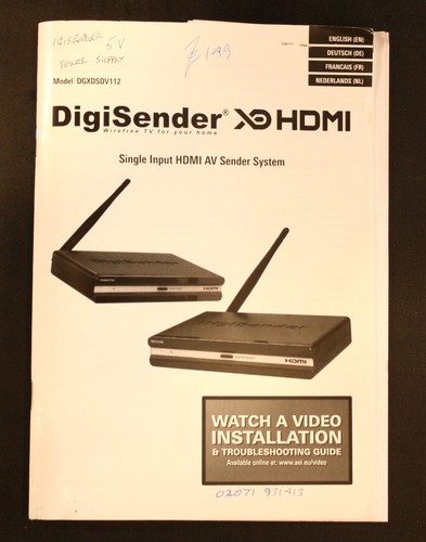 Digisender hdmi wireless - digisender,