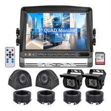 4 Camera DVR System 9"/7"