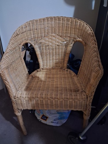 Vintage retro rattan wicker - retro,