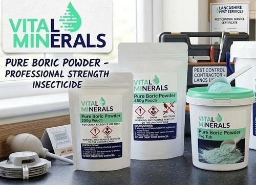 Boric powder pure kills - powder, 99%