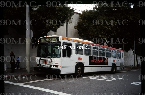 Muni neoplan bus - sf,