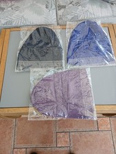 chemo cancer headwear scarf hat cap ethnic cloth muslim style 3 colours stretch 