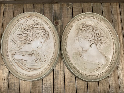 Vintage pair oval - vintage,