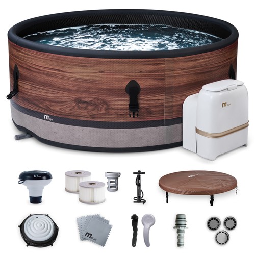Spa round inflatable bubble - round,