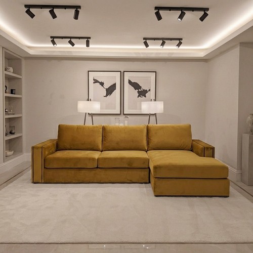 Luxury alan chaise sofa 240cm - luxury,