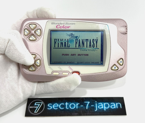 Bandai wonderswan color pearl - wonderswan,