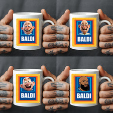 Personalised Baldi Mug Baldy Funny Novelty Joke Fathers Day Birthday Christmas