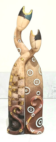 Vintage cat figurine - vintage,