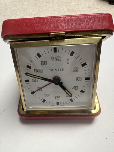 Kienzle travel alarm - alarm, red