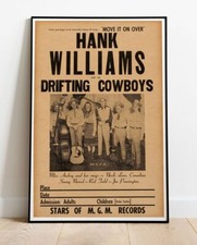 Hank Williams 1949 Tour Repro