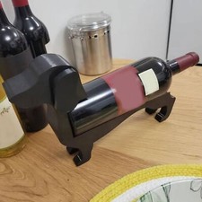 Dachshund Dog Wine Bottle Holder Decorative Sturdy Versatile Dachshund Wine NEW