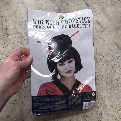 Adult china girl wig geisha - china,