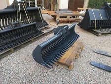 Ton excavator riddle rake - excavator,
