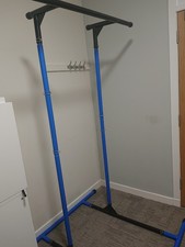 Portable Power Tower Dip Station Pull Up Bar