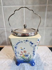 Antique Biscuit Barrel Ceramic