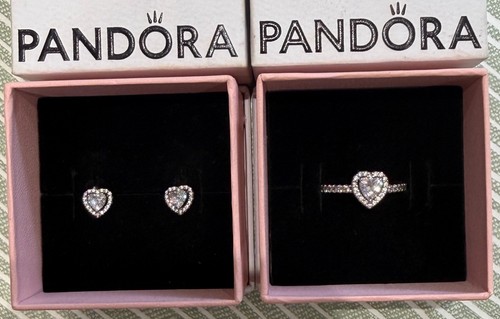 Pandora elevated heart ring - elevated,