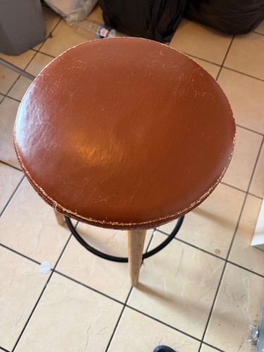 Vintage retro brown - brown, faux