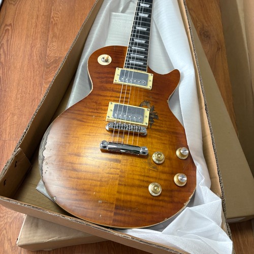 Custom brown style electric - lp,