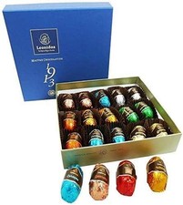 Chocolate Liqueurs Gifts, 16 Assorted Luxury Leonidas Belgian Pure Liquors Coat