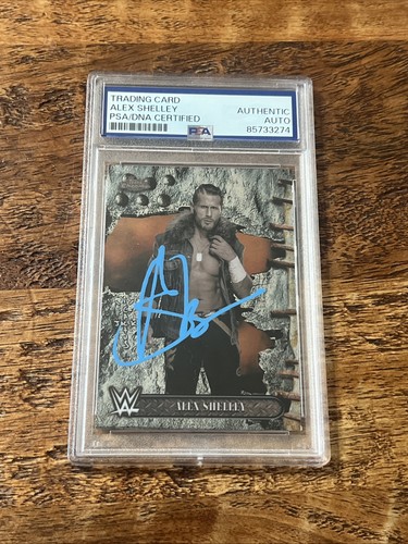 Alex shelley signed topps - alex,