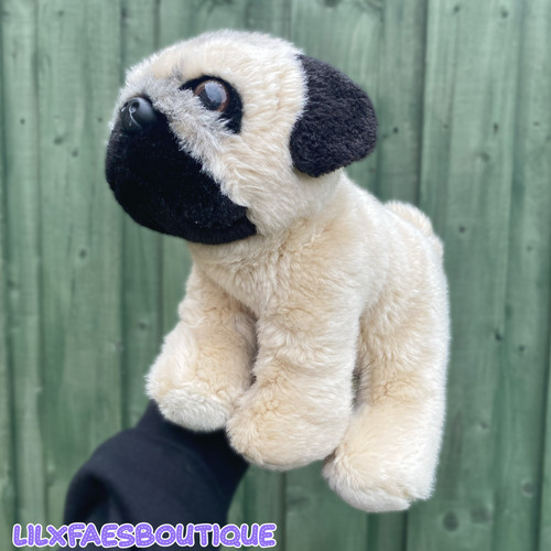 Realistic pug dog - 9",