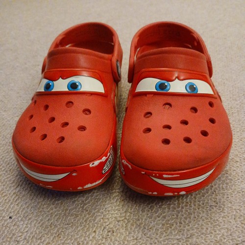 Crocs lightning mcqueen - crocs, red