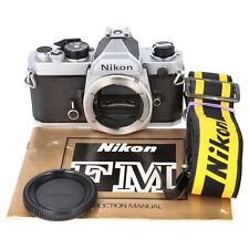 Nikon FM Body Only / 35mm Film SLR Camera ( Just Serviced )