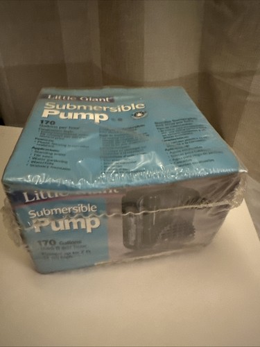 Little giant submersible pump - giant,