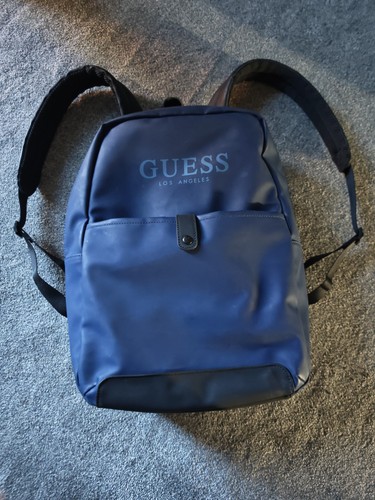 Authentic guess backpack blue - guess, backpack,