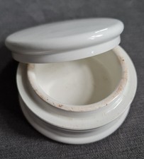 Victorian pot lid and base - lid,