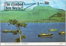 Vintage Postcard Ben Nevis
