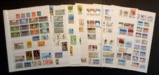Guernsey stamps collection of 260 & 1 m/sheet all different 1950s on mint & used