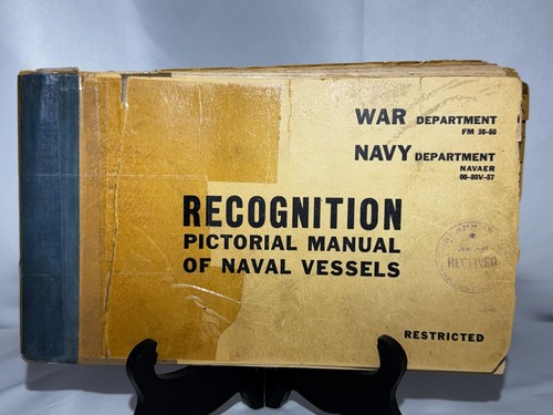 Vintage 1943 wwii recognition - vintage,