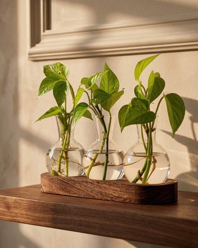 Glass plant propagation - glass,
