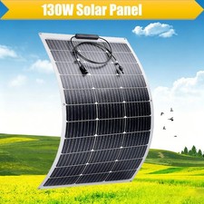 130W 12V Flexible Mono Solar