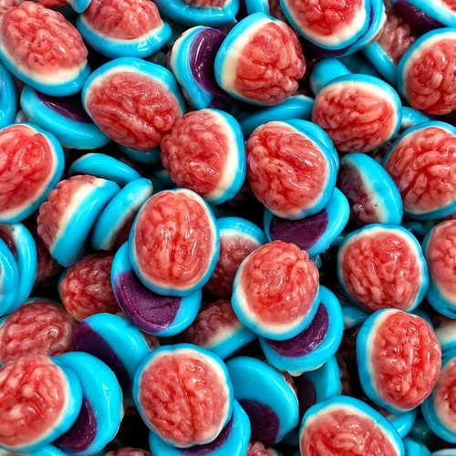 Jelly filled brains - jelly,