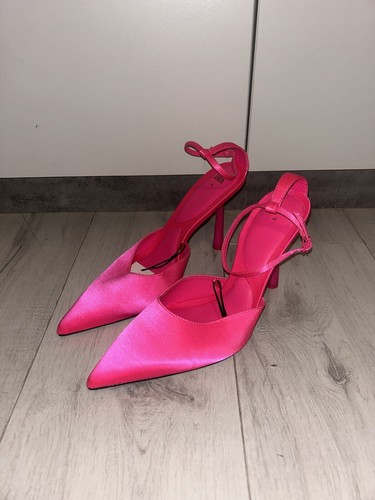Zara woman pink stiletto - zara,